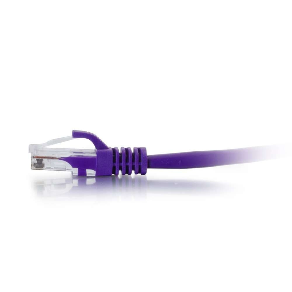 C2G / Cables To Go C2G 04026 Cat6 Cable - Snagless Unshielded Ethernet Network Patch Cable, Purple (4 Feet, 1.22 Meters) - Image 3
