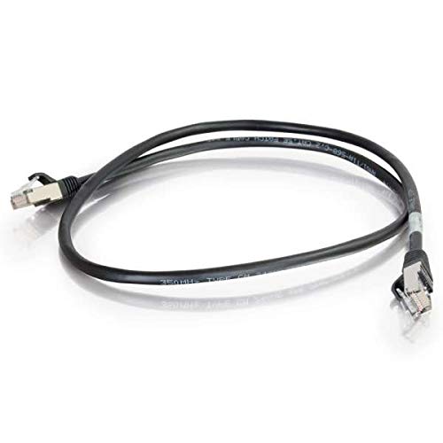 C2G Legrand Cat5e Ethernet Cable, Snagless Unshielded Cat5e Patch Cable, 14 Foot Snagless UTP Ethernet Cable, Black Ethernet Network Patch Cable, 1 Count, C2G - Image 3