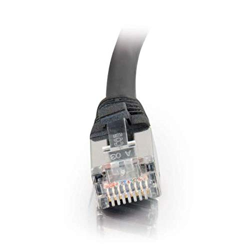 C2G Legrand Cat5e Ethernet Cable, Snagless Unshielded Cat5e Patch Cable, 14 Foot Snagless UTP Ethernet Cable, Black Ethernet Network Patch Cable, 1 Count, C2G - Image 4