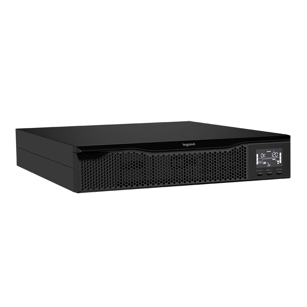 C2G UPS, Line Interactive, LCD, 1500VA, 120V, 2U, (8) 5-15R, 5-15P Cord - Image 4
