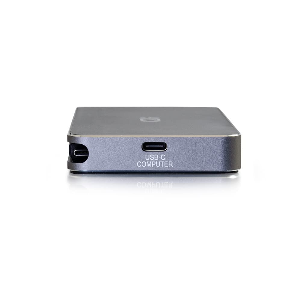 C2G USB-C 7-in-1 Dual Display MST Docking Station with HDMI, DisplayPort, VGA and Power Delivery up to 100W - 4K 30Hz - Image 8