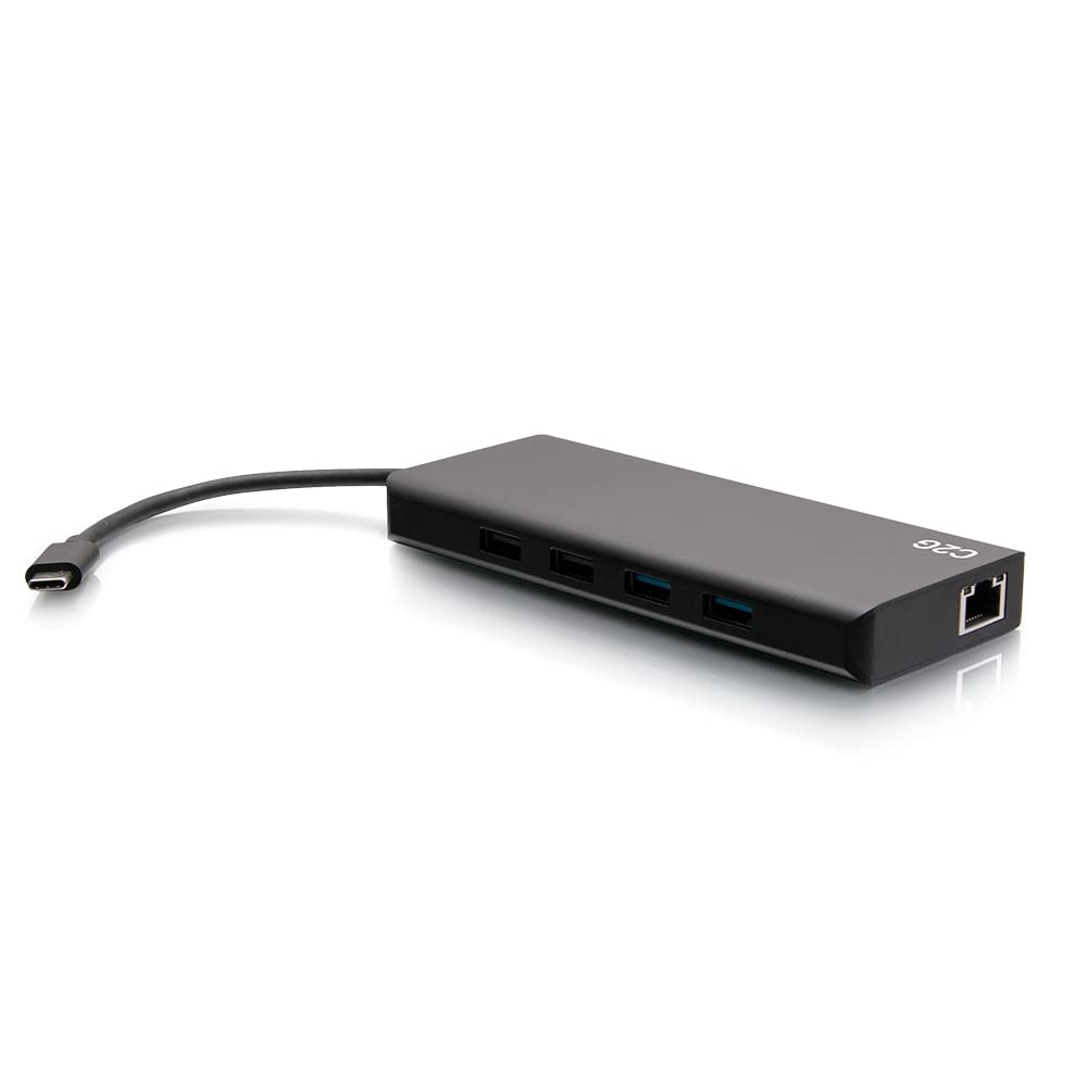 USB-C 9-in-1 Dual Display Docking Station with HDMI, Ethernet, USB, 3.5mm Audio and Power Delivery up to 60W - 4K 30Hz (TAA Compliant) - TAA Compliant - Image 3